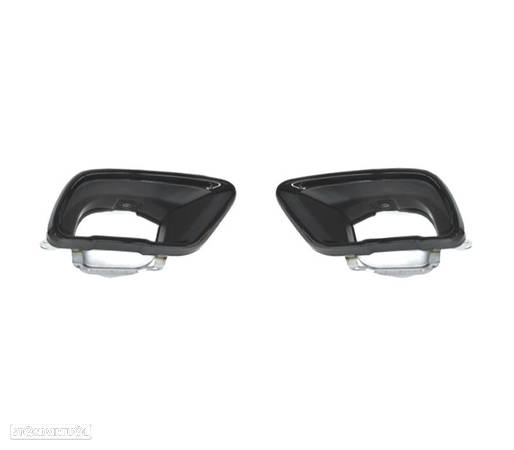 PONTEIRAS DE ESCAPE PARA BMW X5 G05 18- LOOK M-PERFORMANCE PRETAS - 2