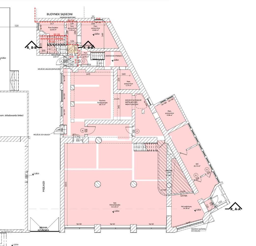 Duży lokal gastronomiczny centrum Katowic Matejki - Pełny obrazek: 2/8