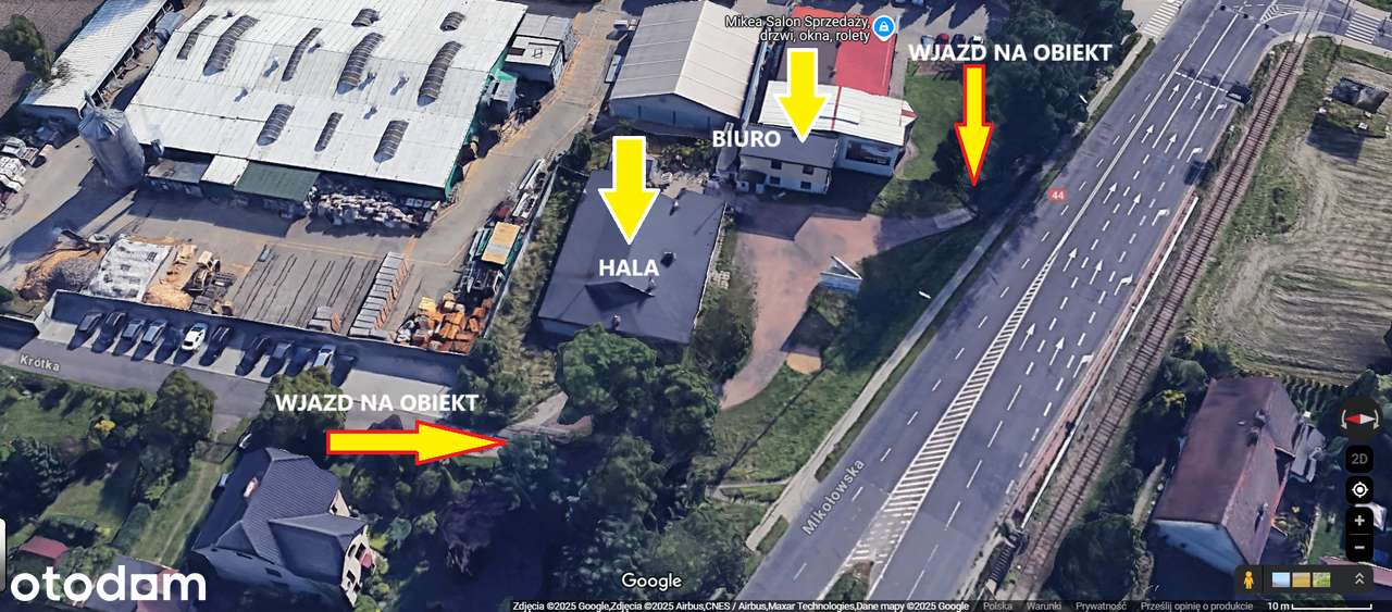 Hala na sprzedaż w Tychach z mediami-0