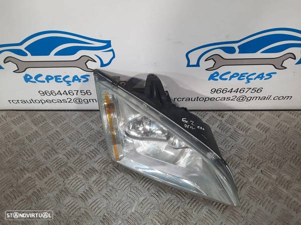 OTICA OTICAS ESQUERDA DIREITA FORD FOCUS II 2 MK2 OPTICA OPTICAS FAROL FAROIS ORIGINAL - 7