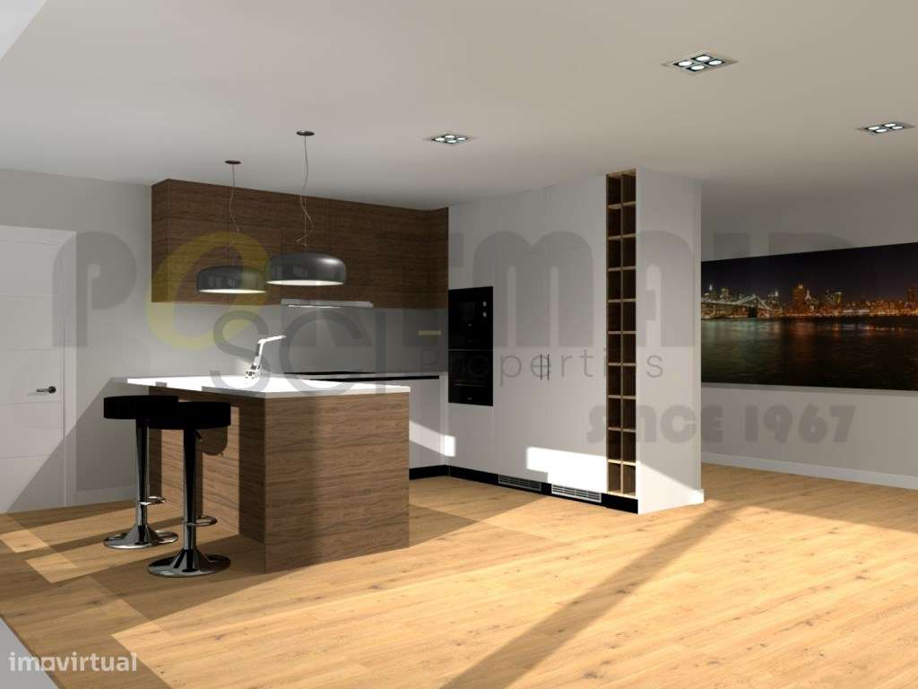 Extraordinário Apartamento T3+1 com amplas áreas em Coina-7
