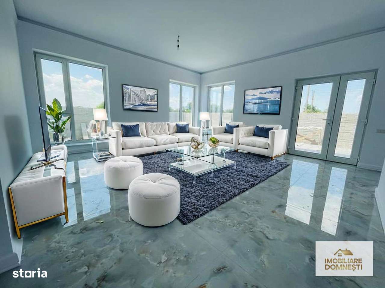 Imobiliare Domnesti Casa Parter curte amenajata 4 camere - str Salciei - Imagine principală: 3/13