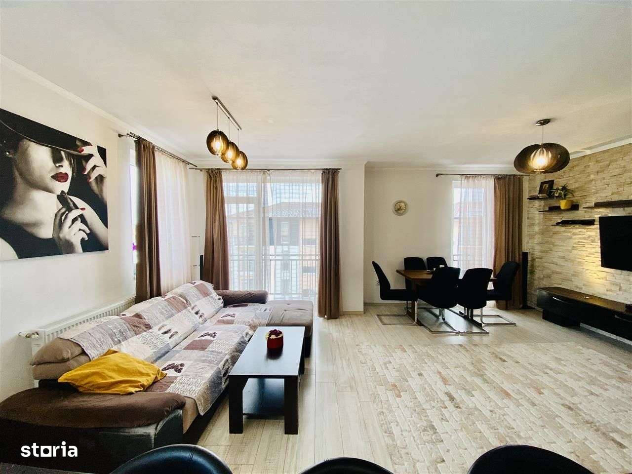 Apartament la vila, 3 camere, 80mp utili, 2 balcoane, 2 locuri parcare - Imagine principală: 5/10