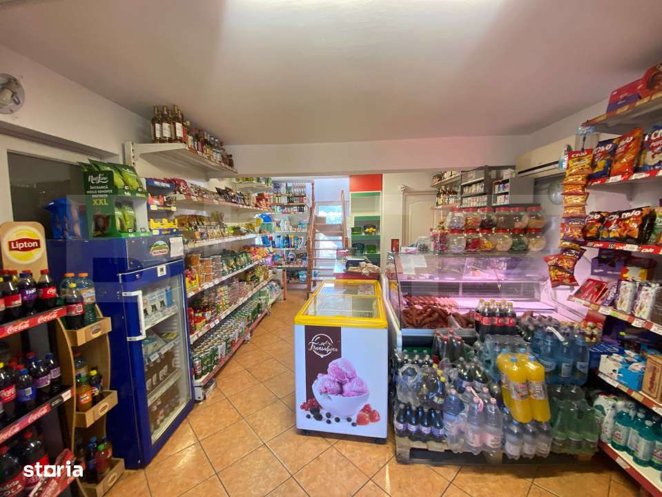 Spatiu comercial 2 corpuri, curte 500 mp si terasa 220 mp – zona Gar - Imagine principală: 5/5