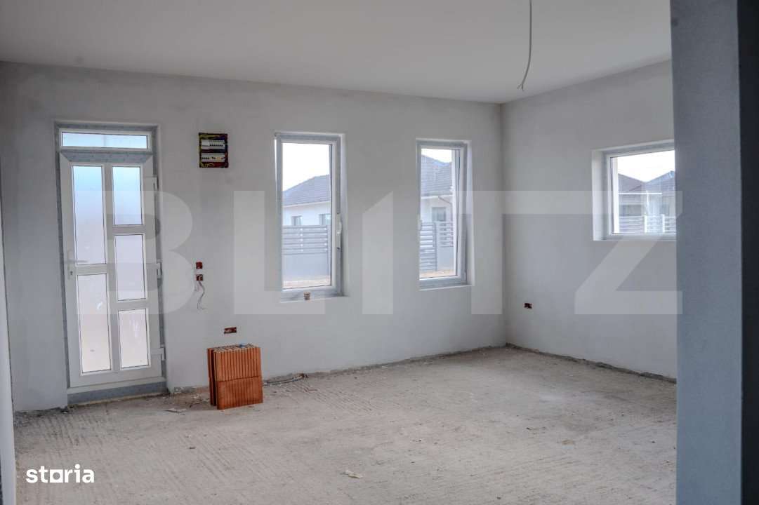 Casa individuala 4 camere, 406 mp teren, 2 fronturi stradale, Padureni - Imagine principală: 4/5