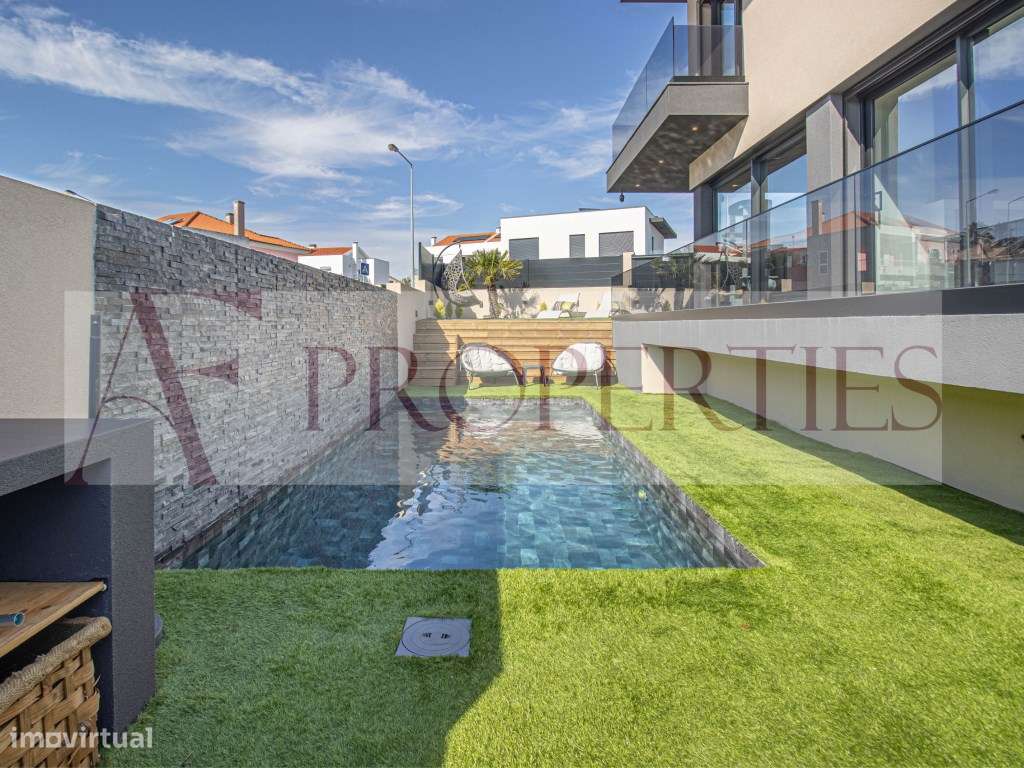 Moradia de luxo isolada com piscina aquecida, jardim e acabamentos ...-44