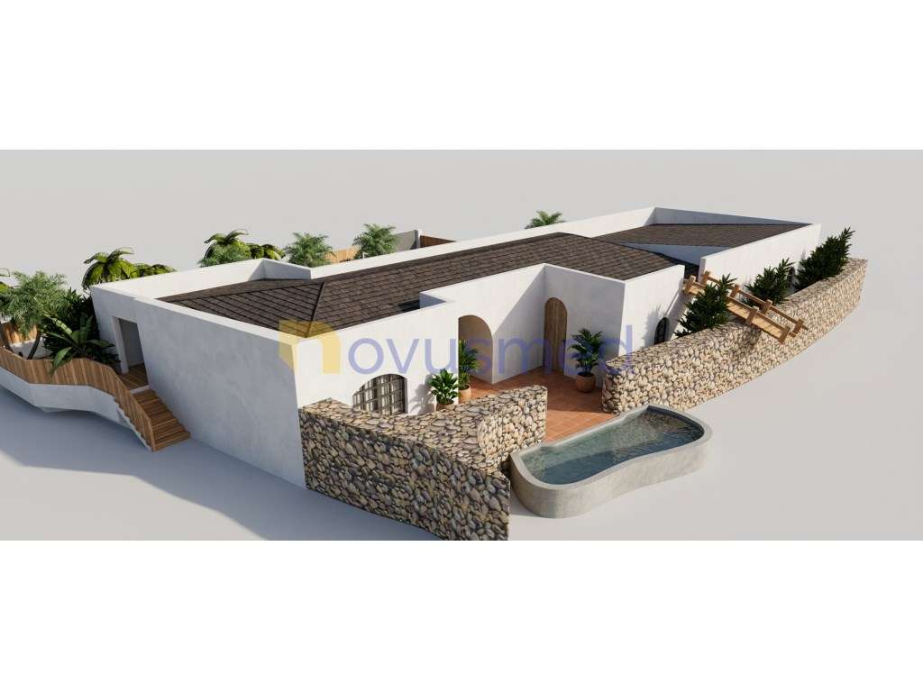 Casa com Projeto Aprovado para Moradia T3 com Piscina | Poço Barret...-8