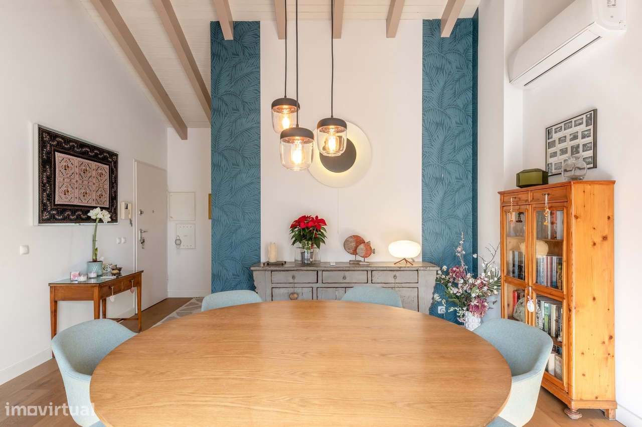 Apartamento T2 com 4 terraços e garagem nas Avenidas Novas, Lisboa-35