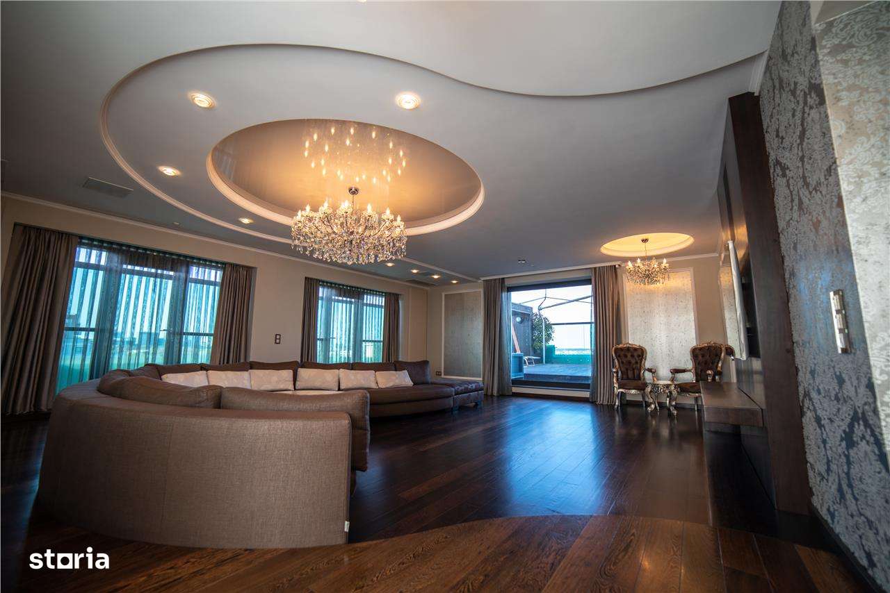Penthouse de lux in Floreasca Vedere Lac I 300 mp utili | Terase 200