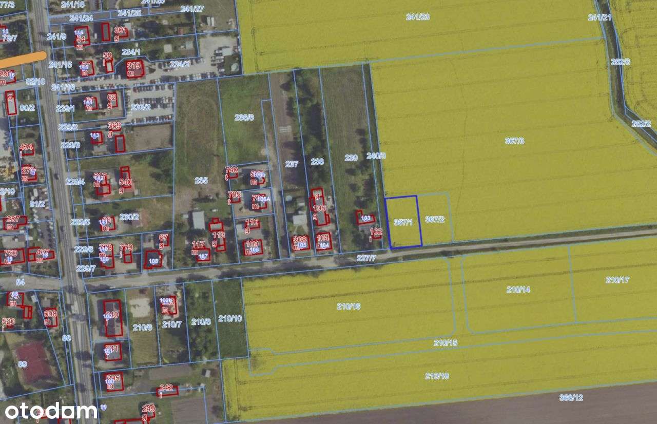 Działka Budowlana, Zielona Okolica | Obłaczkowo-7