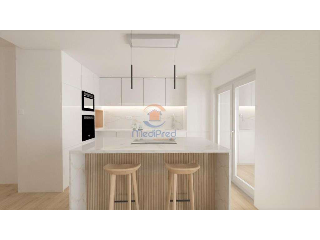 Apartamento T3 NOVO, com TERRAÇO de 37 m2 e BOX | Urb. Quinta das P... - Grande imagem: 5/16