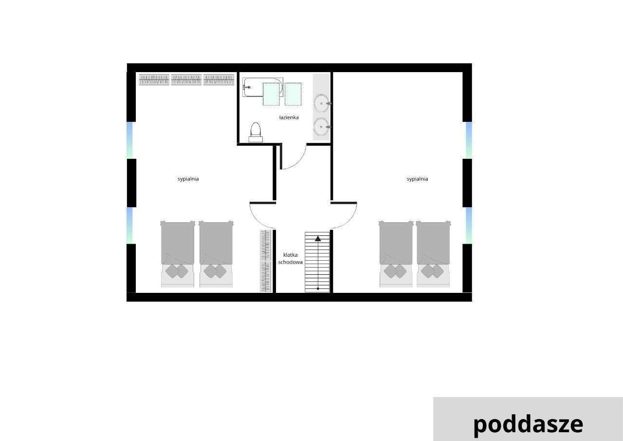 wykończony dom wolnostojący las vis a vis - Pełny obrazek: 5/17