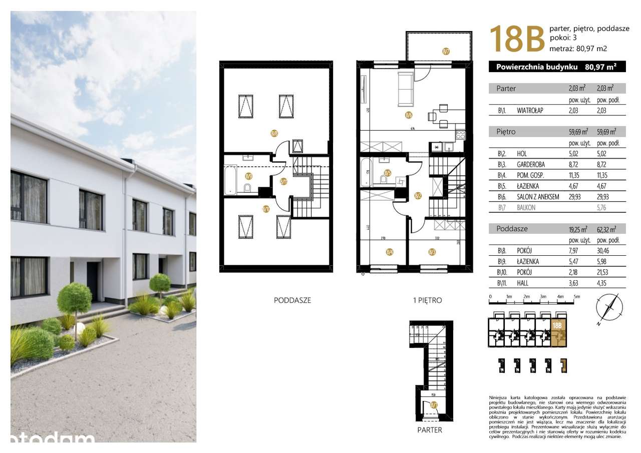 Dwupoziomowe Mieszkanie 80,97 m2-8