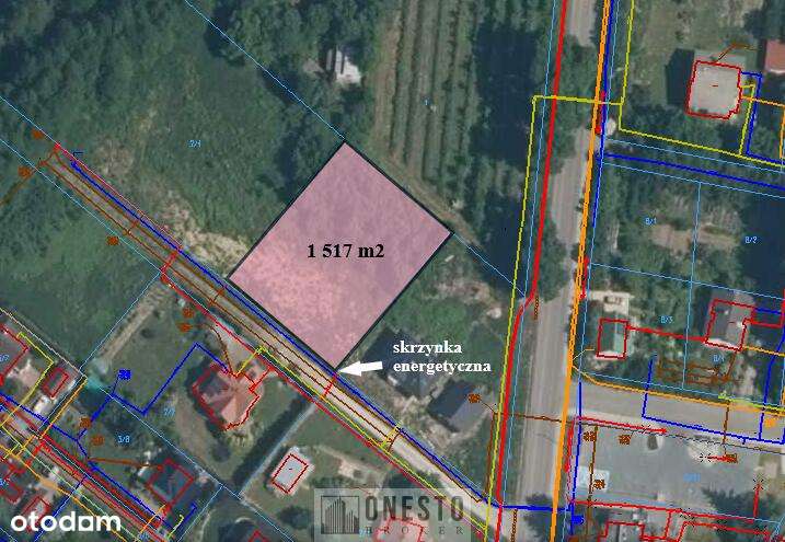 Działka budowlana 1517 m2- MN, Jastków-5