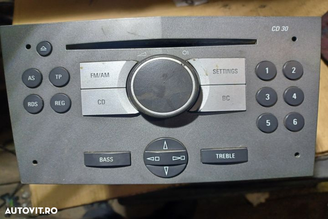 Radio cd 13190856 Opel Vectra C (facelift)  [din 2005 pana  2009] Sedan 1.9 CDTi MT (150 hp) - 3