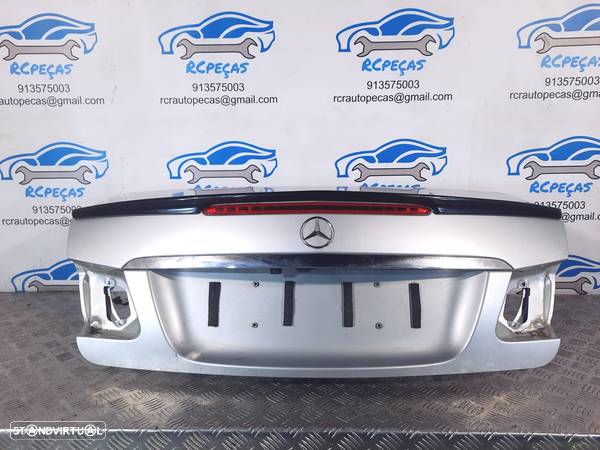 PORTA TAMPA MALA MERCEDES BENZ CLASS E C207 W207 COUPE A2077500175 2077500175 FECHO PUXADOR LUZ 3º STOP SPOILER AILERON LIP - 1