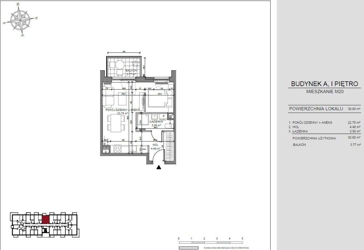 Kawalerka blisko Parku Oruńskiego |Nowe osiedle|-11