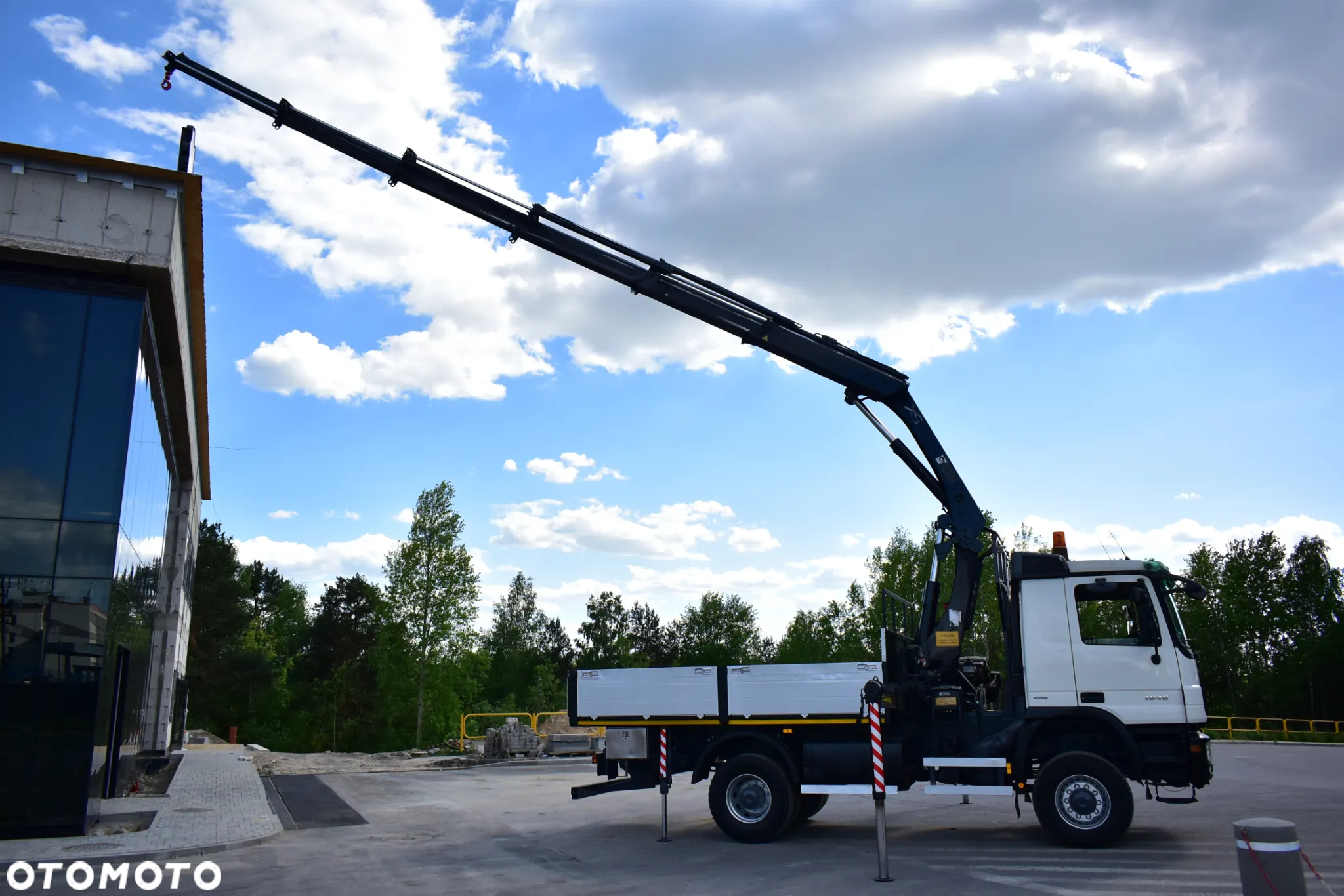 Mercedes-Benz AXOR 1846 4x4 HIAB 244 HDS Żuraw Energetyka Crane Kran - 10