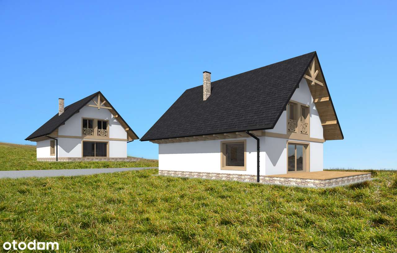 DZIAŁKI BUDOWLANE Z POZWOLENIEM NA 2 DOMY – NOWY TARG, UL. USTRONIE-11