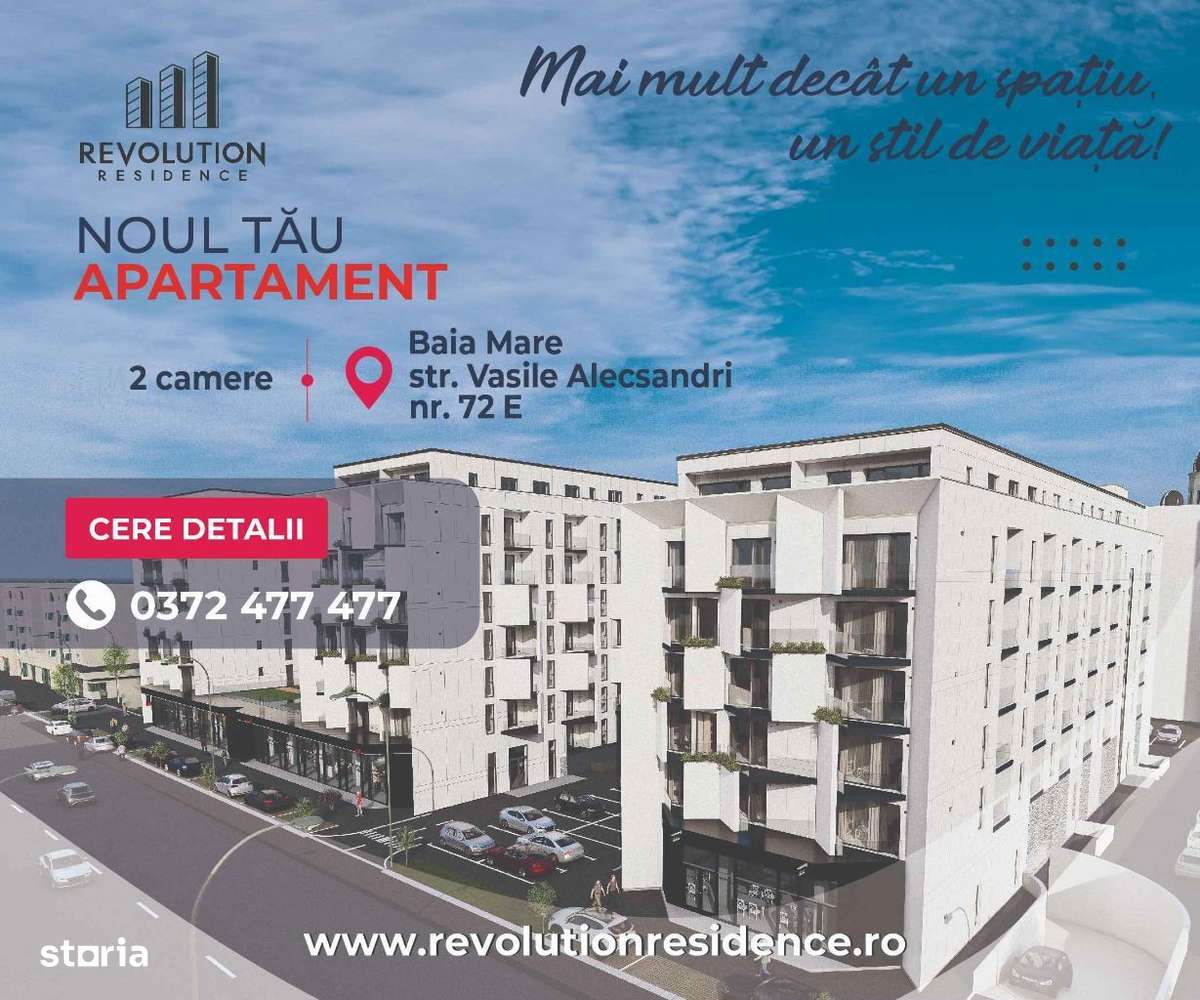 NEW! Apartamente 2 camere - Vasile Alecsandri 72E, Baia Mare-0