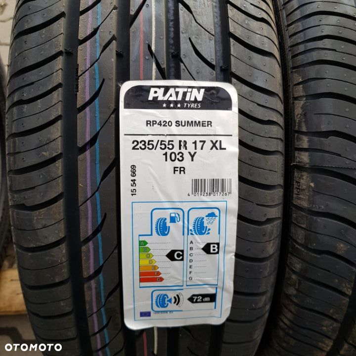 4x 235/55R17 Platin RP420 Summer Nowy komplet opon letnich Poznań - 2