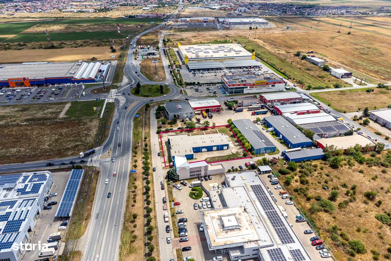 Reprezentanță auto de vânzare – Arad, Zona Industrială Micalaca Est - Imagine principală: 2/18