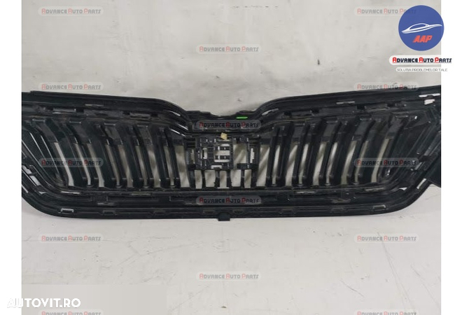 Grila Centrala Radiator Skoda Kodiaq 2019 2020 2021 originala - 6