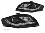 LAMPY REFLEKTORY AUDI A4 B7 04-08 BLACK LED - 1