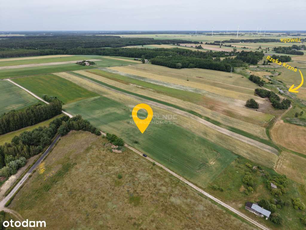 Działki z Warunkami Zabudowy w zakolu Krzny - Pełny obrazek: 4/7