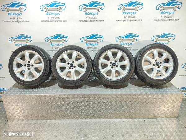 JANTES RONAL ORIGINAIS MINI COOPER R56 16 POLEGADAS 6.5J ET48 4X100 36116775684 6775684 - 12