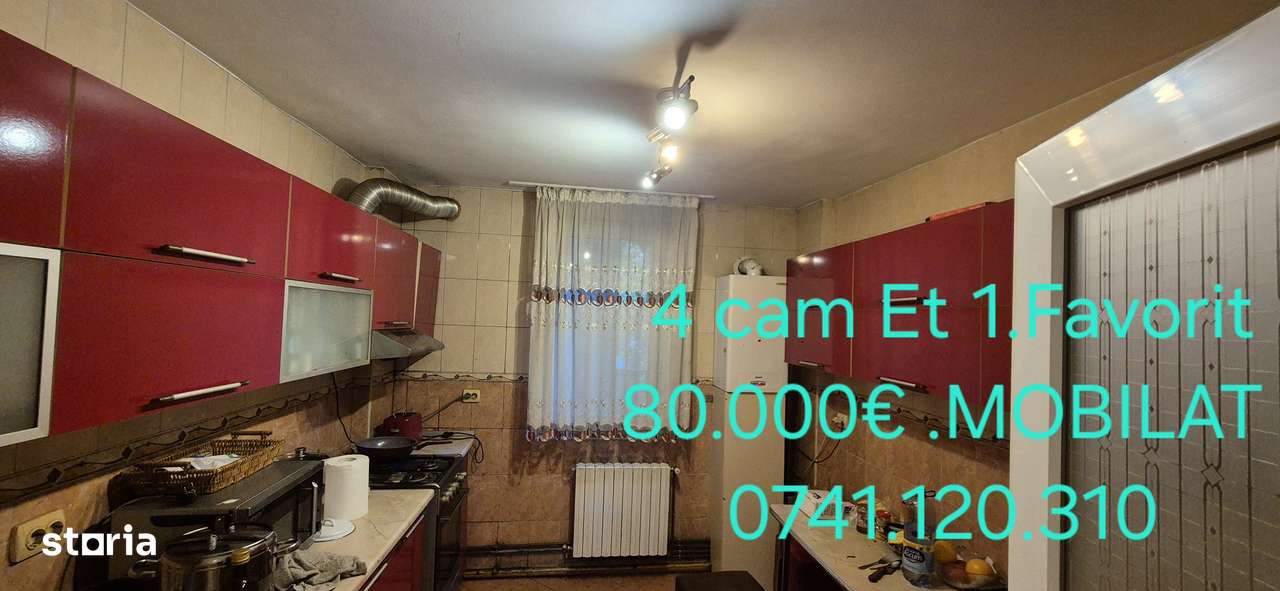 4 Camere la etajul 1 in Favorit-1