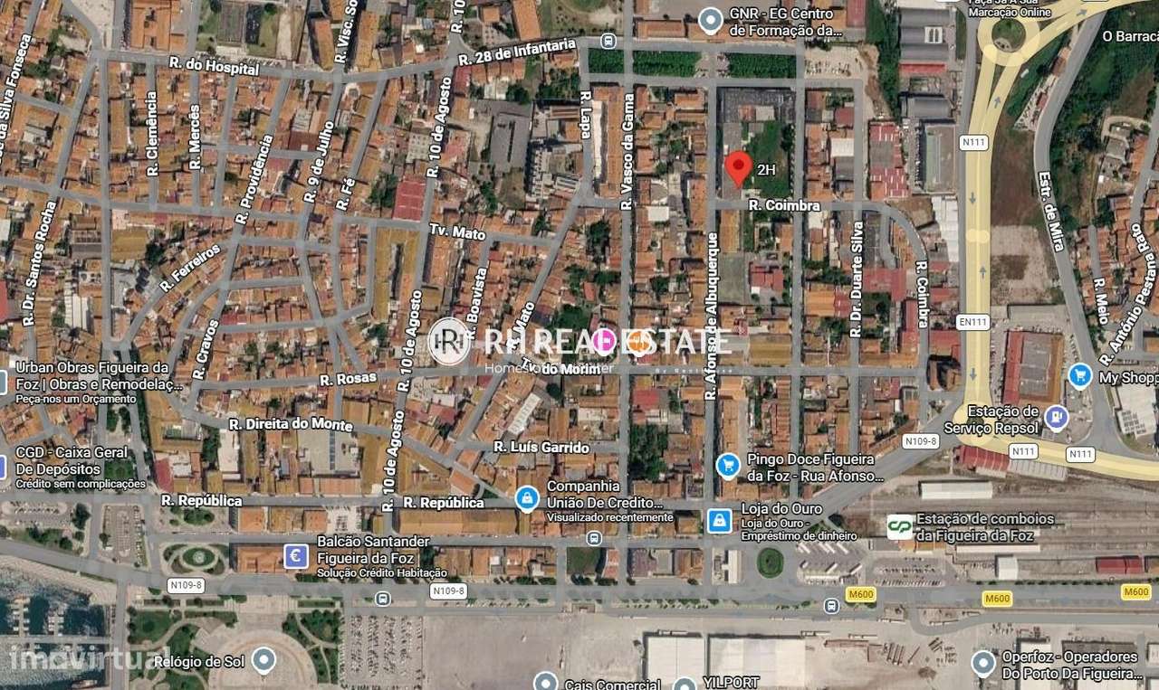 TERRENO COM PIP APROVADO | MORADIA | CENTRO DA FIGUEIRA DA FOZ-1