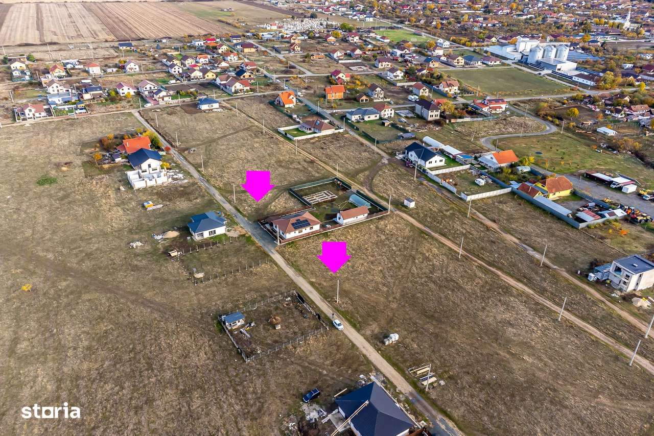 Parcele de 500 mp | 20.000 € | Utilități | Cartier nou în Mândruloc - Imagine principală: 4/7