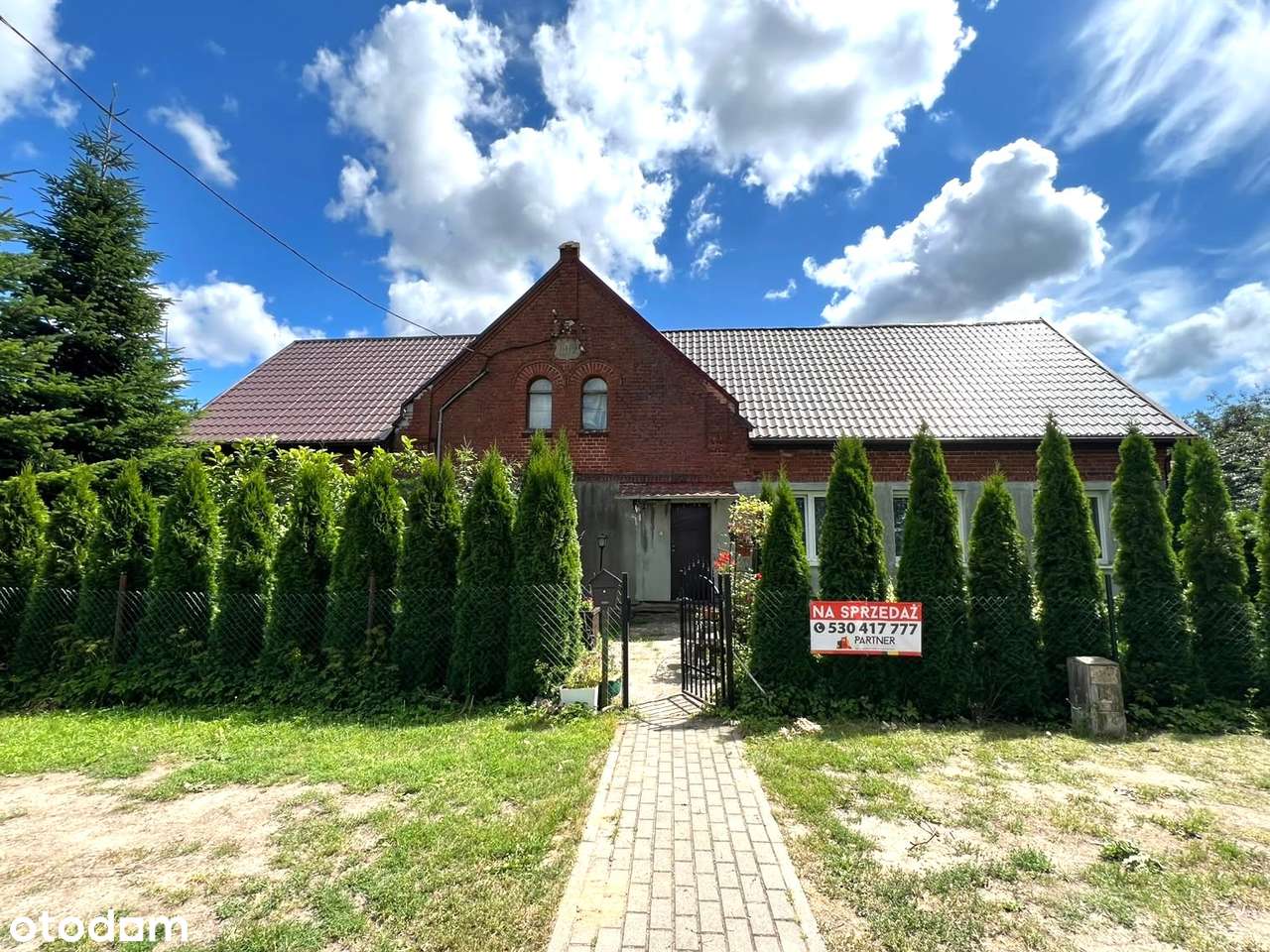Sławęcin, gm. Choszczno → Dom 116,70 m² z bud. gosp. i działką 1800 m²
