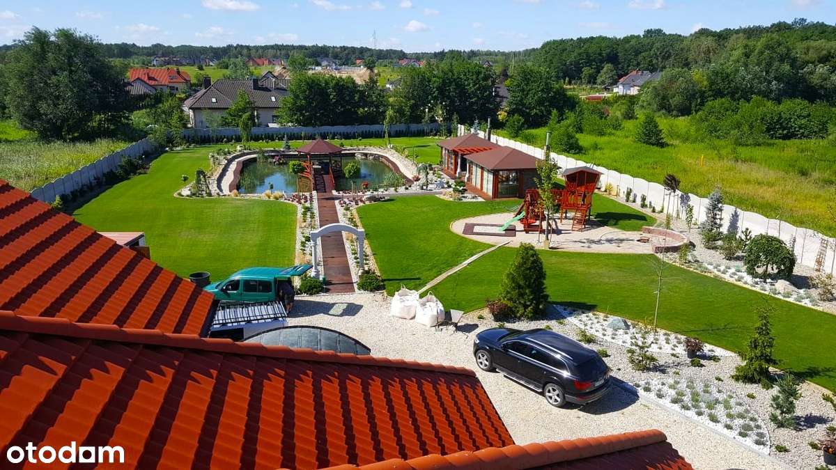 Wilkszyn,gm.Miękinia, ekskluzywna rezydencja z pięknym ogrodem-11