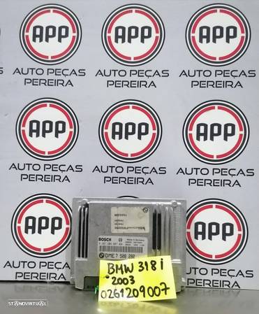 Centralina motor BMW E46 318 i referência 7508292, 0261209007. - 1