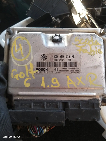 Calculator ECU cod: 038906019NL pentru Skoda Fabia 1.9 TDI - 1