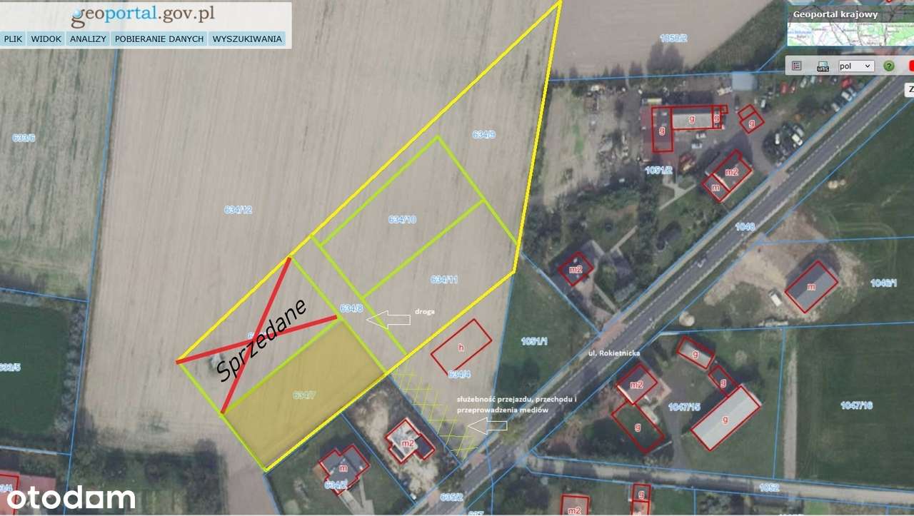 Działka budowlana, objęta MPZP, Tarnowo Podgórne-12