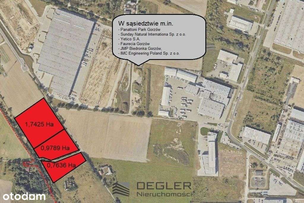Grunt obok Panattoni Park Gorzów 1,74 Ha-4