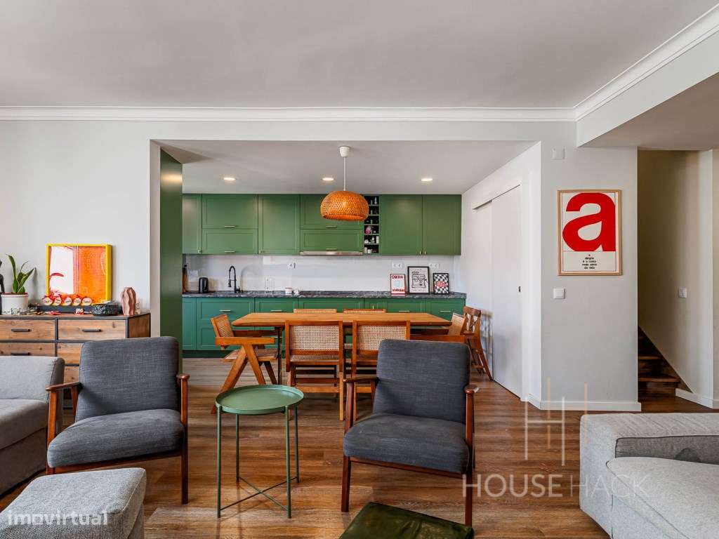 T2+2 Duplex Renovado com parqueamento e arrecadação-5