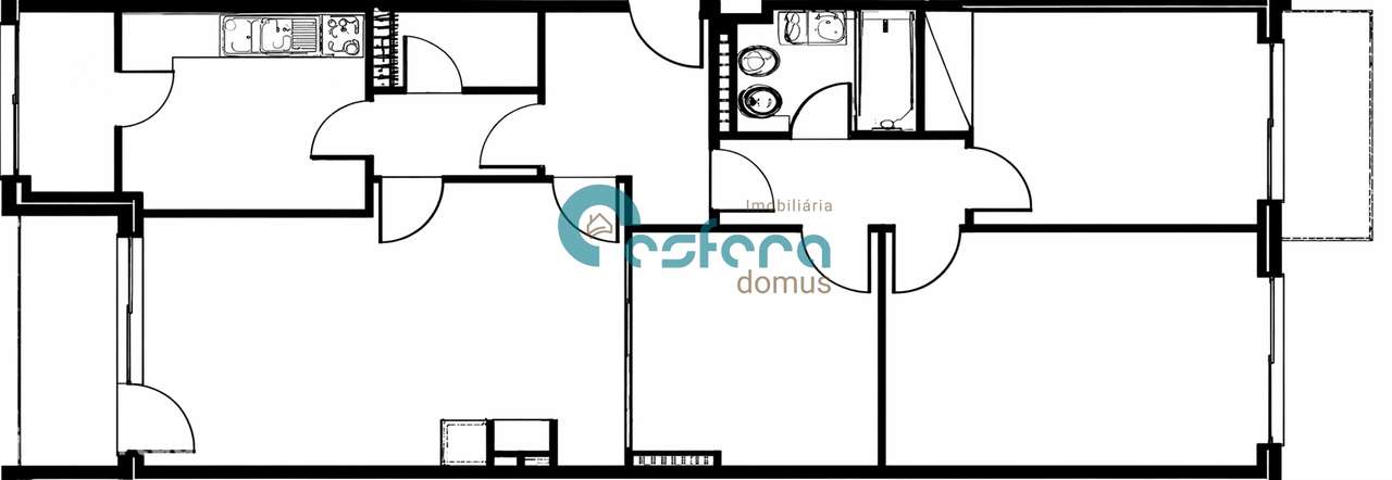 Apartamento T3 com Varandas e Garagem em Santa Marinha, Gaia, Porto-30