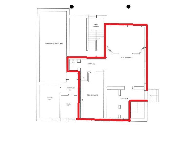 Lokal usługowy 104 m2 ul. Romanowskiego - Pełny obrazek: 4/4