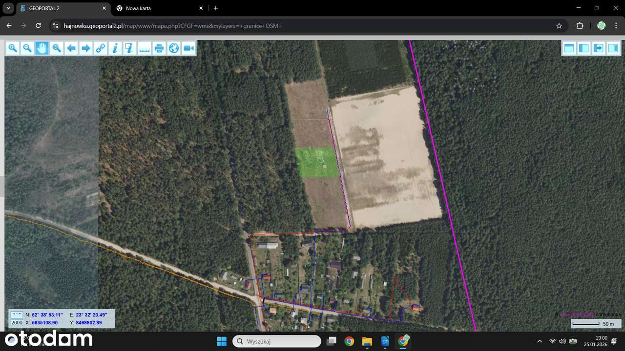 Działka we wsi Piaski z Pozwoleniem na budowę Puszcza Białowieska-7