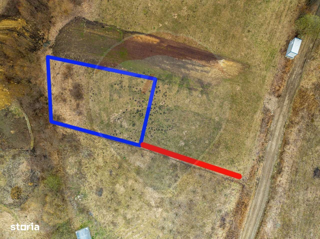 Teren la intrare în Chinteni, 1000mp, pentru casă individuală - Imagine principală: 1/6