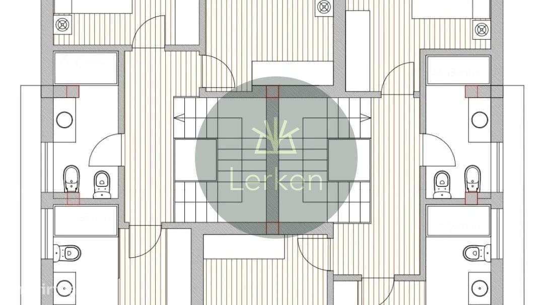 Moradias T3 Geminadas |  Nova construção | Guimarães - Grande imagem: 5/8