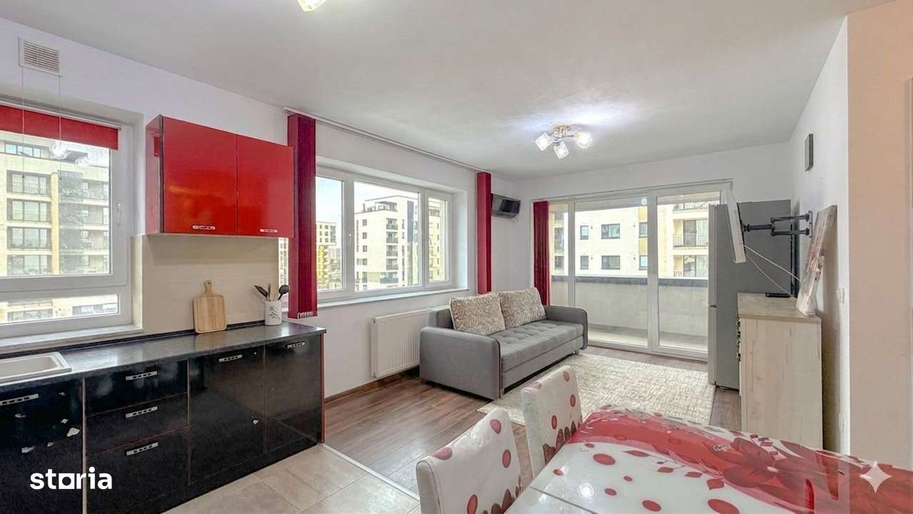 Studio in Kasper Coresi, vedere aleea pietonală,loc de parcare si boxa-1