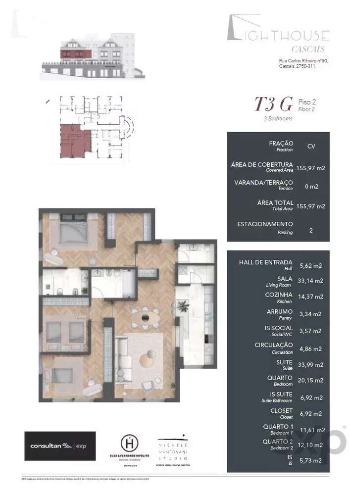 Apartamento T3 - CASCAIS - Grande imagem: 5/5