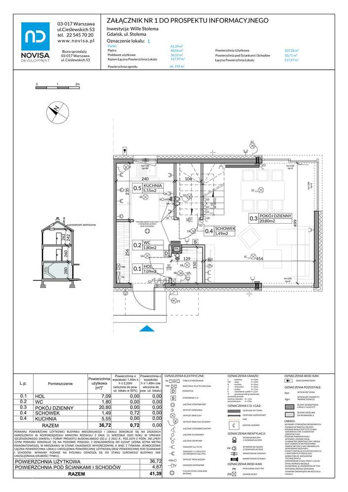 5-pokojowy dom 117m2 + ogródek Bez Prowizji - Pełny obrazek: 2/7