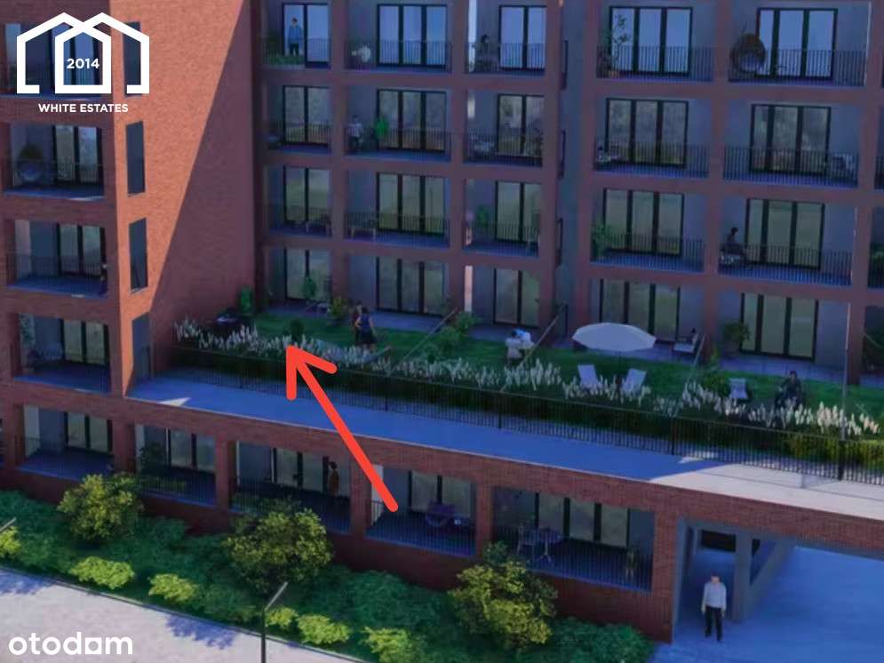 Stare Miasto-Kawalerka z tarasem i ogrodem-7