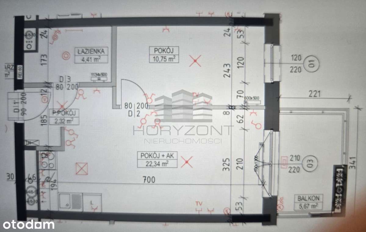Bartodzieje ul. Gajowa M-3 piętro 2-2